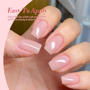 6 Colors Jelly Gel J12 Pink Lava 7ml Gel Nail Polish BORN PRETTY