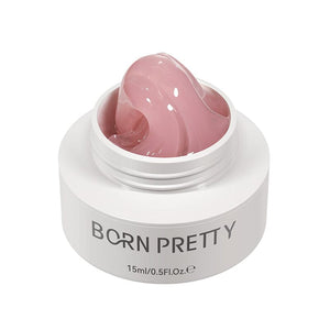 Non‑Stick Hand Builder Gel #09 Barely Pink 15ml Extension Nail Gel BORN PRETTY