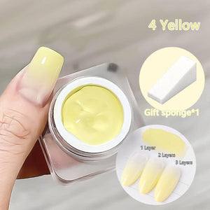 Pat Painting Gel 8ml #2 Green with Sponge Clearance No Brand