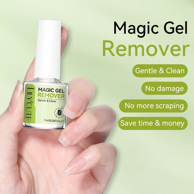 Magic Nail Gel Remover 7ml Base & Top Coat LILYCUTE