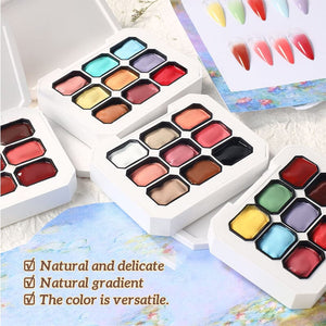 9 Colors Pat Painting Gel Gel Nail Polish No Brand