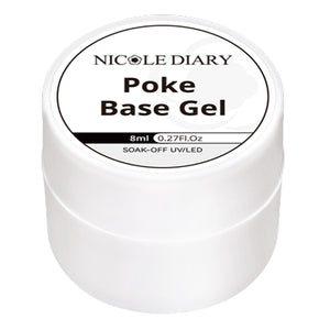 Poke Base Gel 8ml Gel Nail Polish NICOLE DIARY