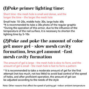 Poke Nail Gel White 8ml Gel Nail Polish NICOLE DIARY