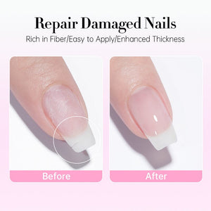 Fiber Rubber Base Gel 15ml Gel Nail Polish UR SUGAR