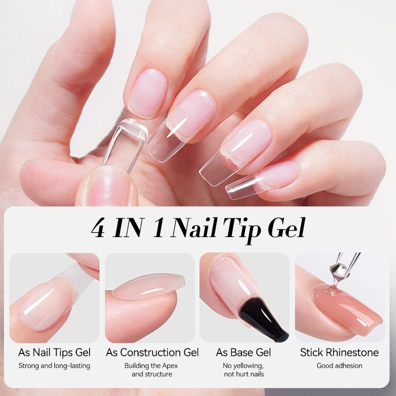 4 in 1 Nail Tip Gel 15ml