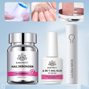 Mini Hand Light & 6 in 1 Gel & Nail Debonder Sets & Kits BORN PRETTY