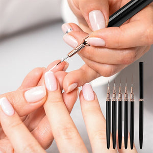 5pcs Liner Nail Brush Set Tools & Accessories No Brand