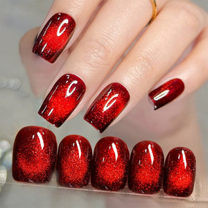 Crystal Cat Magnetic Gel MY154 Red Spider Lily 10ml Gel Nail Polish BORN PRETTY