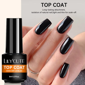 Top Coat 8ml Base & Top Coat LILYCUTE