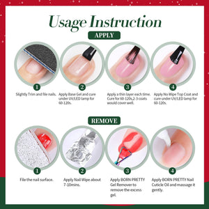 6 Colors HEMA/TPO FREE Glass Bead Cat Magnetic Gel M18 Scarlet Carol 7ml Gel Nail Polish BORN PRETTY