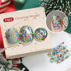 3 Colors Christmas Holiday Jelly Gel Polish 15ml Gel Nail Polish BORN PRETTY