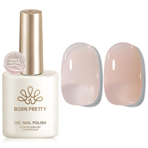 Jelly Gel Polish 15ml HEMA/TPO FREE Gel Nail Polish BORN PRETTY TS13