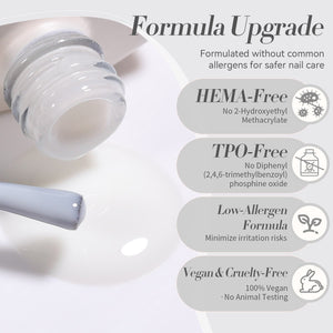 Jelly Gel Polish 15ml HEMA/TPO FREE Gel Nail Polish BORN PRETTY