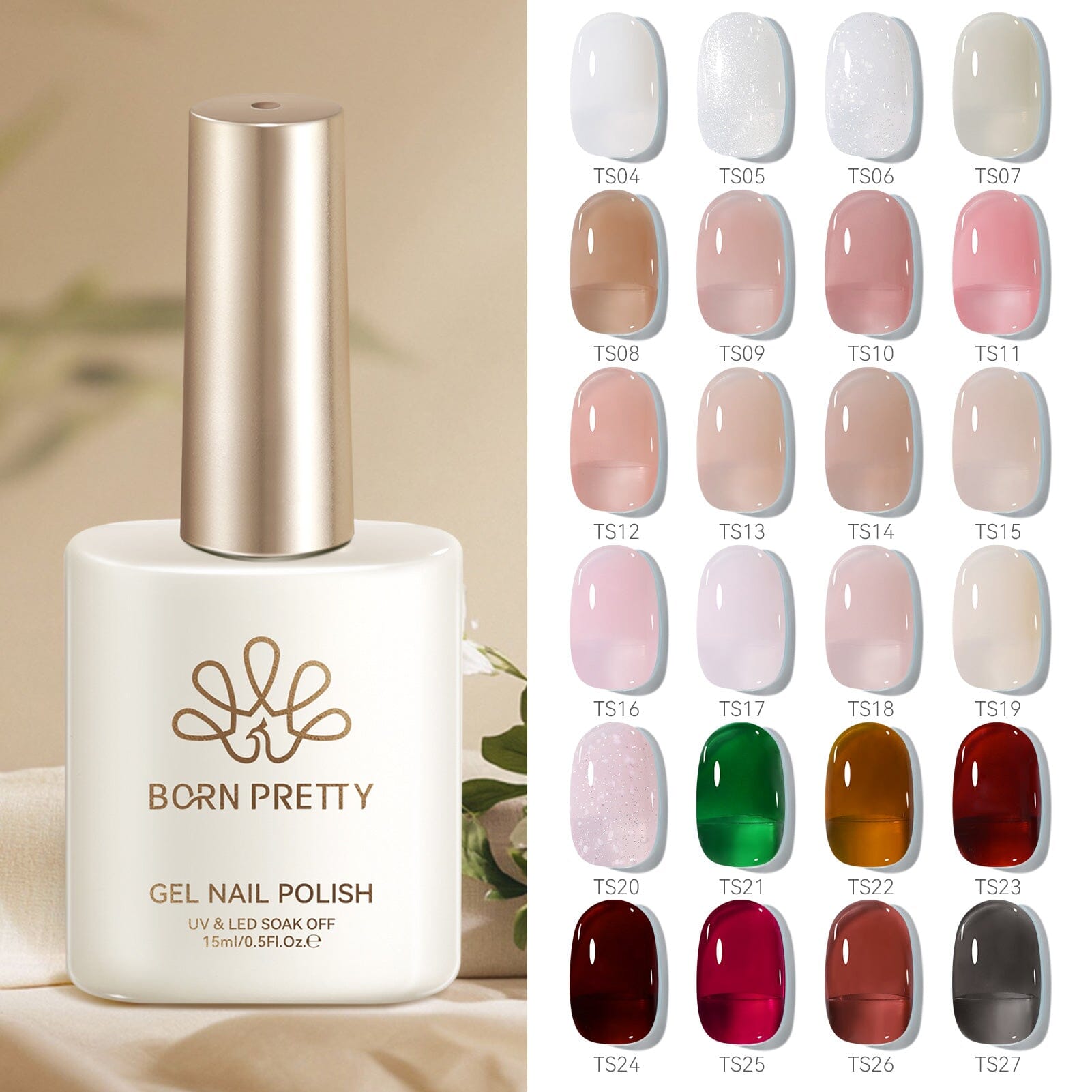 Jelly Gel Polish 15ml HEMA/TPO FREE