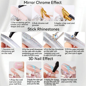 3D Sculpting Gel 15ml Gel Nail Polish LILYCUTE