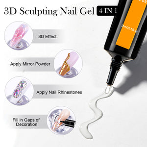 3D Sculpting Gel 15ml Gel Nail Polish LILYCUTE