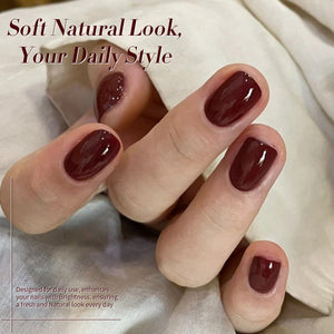 6 Colors HEMA/TPO FREE Gel Polish Set S22 Cinnamon Coco 7ml Gel Nail Polish BORN PRETTY