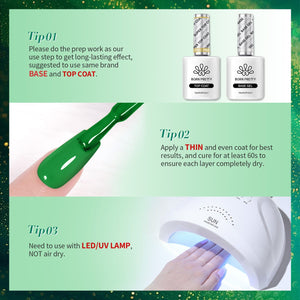 6 Colors HEMA/TPO FREE Gel Polish Set S23 Forest Mood 7ml Gel Nail Polish BORN PRETTY