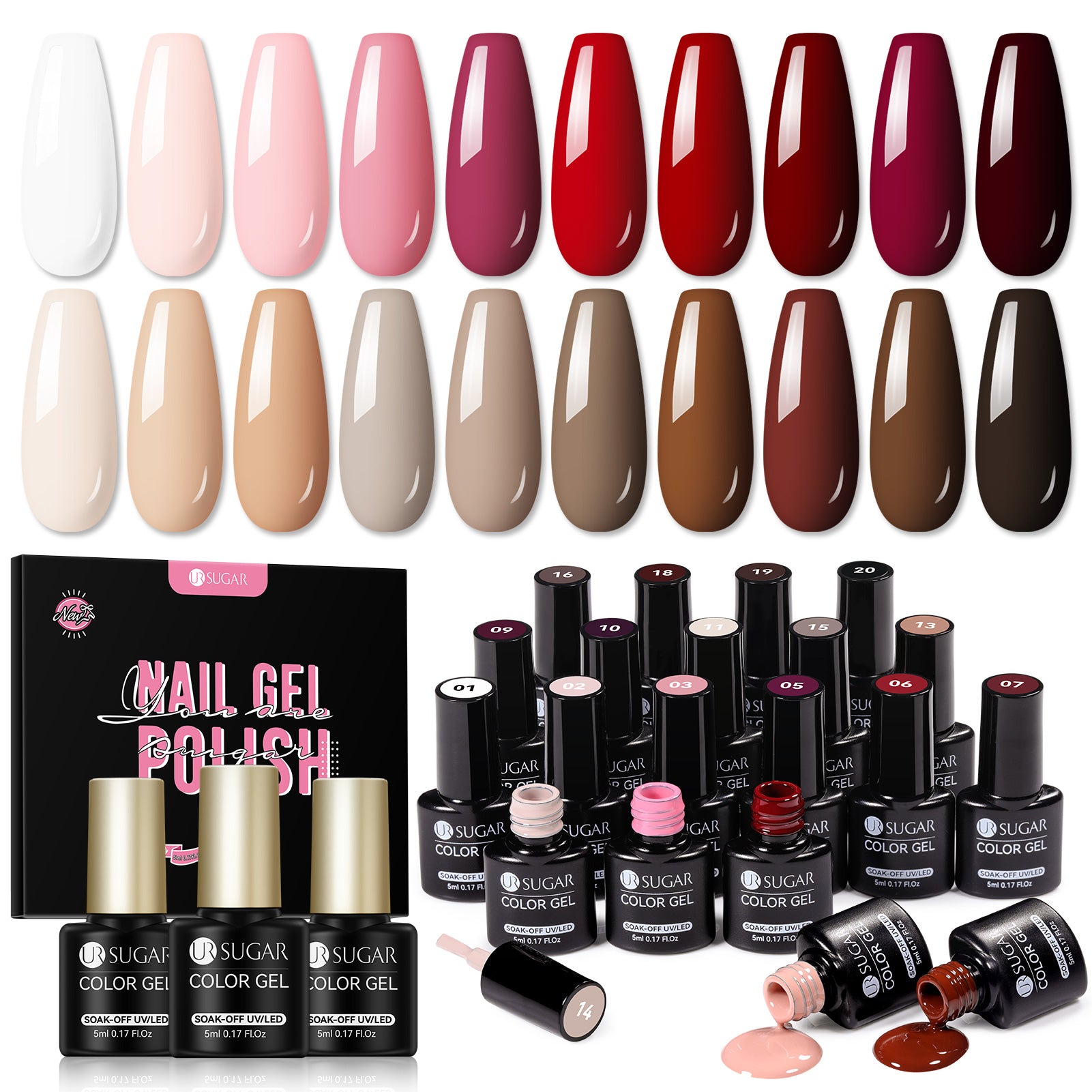 20+3 Colors Gel Set Modern Muse 5ml