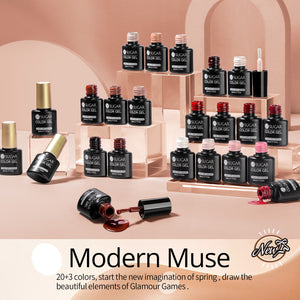 20+3 Colors Gel Set Modern Muse 5ml Gel Nail Polish UR SUGAR