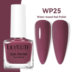 Water-based Nail Polish 7ml Nail Polish LILYCUTE WP25