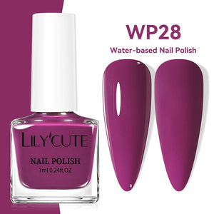 Water-based Nail Polish 7ml Nail Polish LILYCUTE WP28
