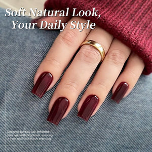 Color Nail Gel SJ12 Plum Rouge 15ml HEMA/TPO FREE Gel Nail Polish BORN PRETTY