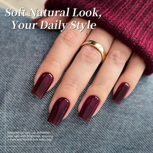Color Nail Gel SJ12 Plum Rouge 15ml Gel Nail Polish BORN PRETTY