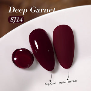 Color Nail Gel SJ14 Deep Garnet 15ml Gel Nail Polish BORN PRETTY