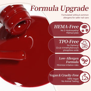 Color Nail Gel 15ml HEMA/TPO FREE Gel Nail Polish BORN PRETTY