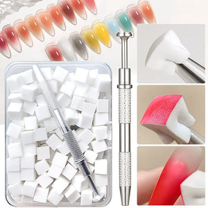 100pcs White Sponges Grabbing Pen Set Tools & Accessories No Brand