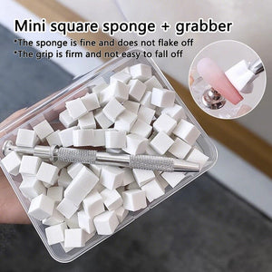 100pcs White Sponges Grabbing Pen Set Tools & Accessories No Brand