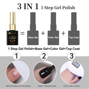 1 Step Gel Polish ST01 15ml Gel Nail Polish UR SUGAR