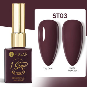1 Step Gel Polish ST03 15ml Gel Nail Polish UR SUGAR