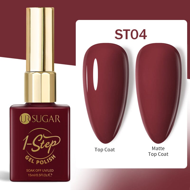 1 Step Gel Polish ST04 15ml Gel Nail Polish UR SUGAR
