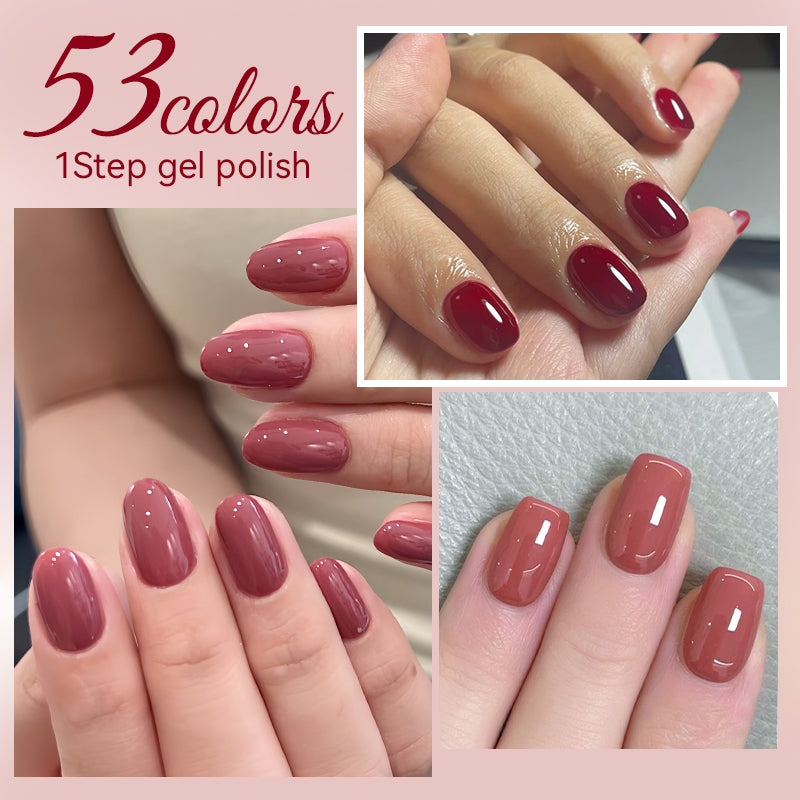 6 Colors 1 Step Gel Polish Set #02 15ml