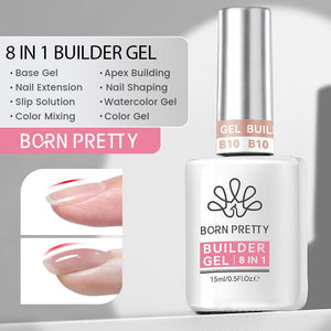 8 in 1 Builder Gel B10 15ml Gel Nail Polish BORN PRETTY
