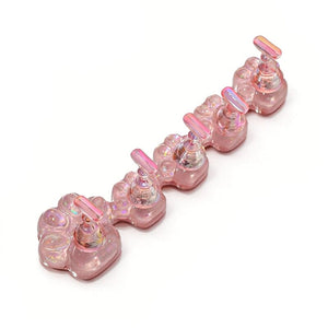 Pink Cat Claw Nail Stand Tools & Accessories No Brand