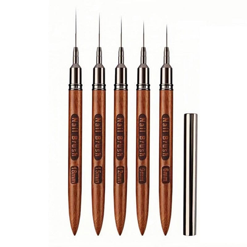 Wooden Handle Nail Liner Brush Tools & Accessories No Brand