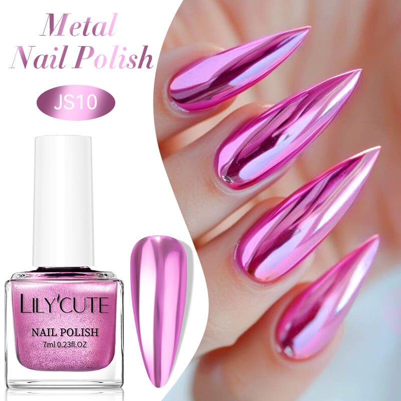 Metal Nail Polish JS10 7ml Nail Polish LILYCUTE
