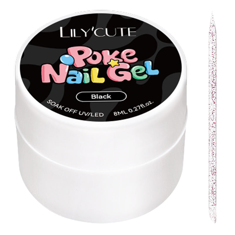 Poke Nail Gel Black 8ml