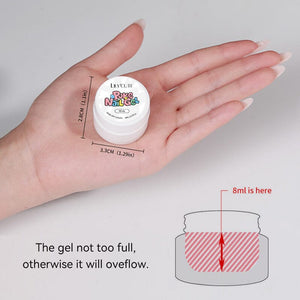 Poke Nail Gel Black 8ml Gel Nail Polish LILYCUTE