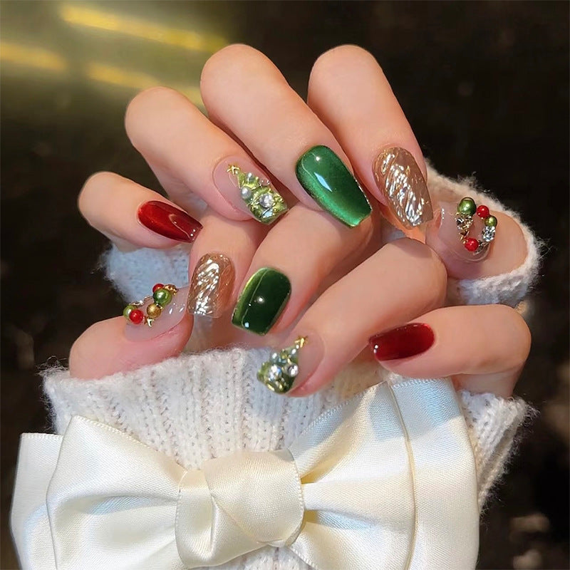 1 Box Christmas Nail Decorations YH389-01