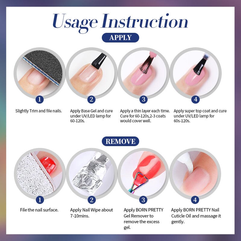 Colored Cat Magnetic Gel MY241 Arctic Blue 10ml HEMA/TPO FREE Gel Nail Polish BORN PRETTY