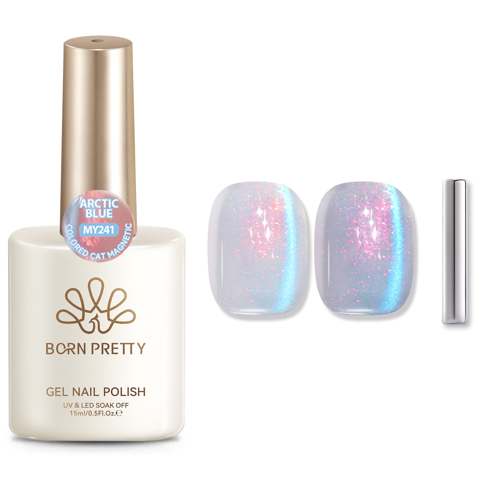 Colored Cat Magnetic Gel MY241 Arctic Blue 15ml