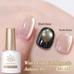 Hydrating Cat Magnetic Gel MY355 Autumn Breeze 10ml HEMA/TPO FREE Gel Nail Polish BORN PRETTY