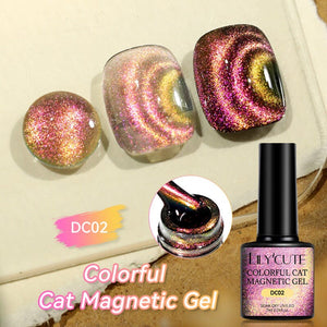 Colorful Cat Magnetic Gel DC02 7ml Gel Nail Polish LILYCUTE