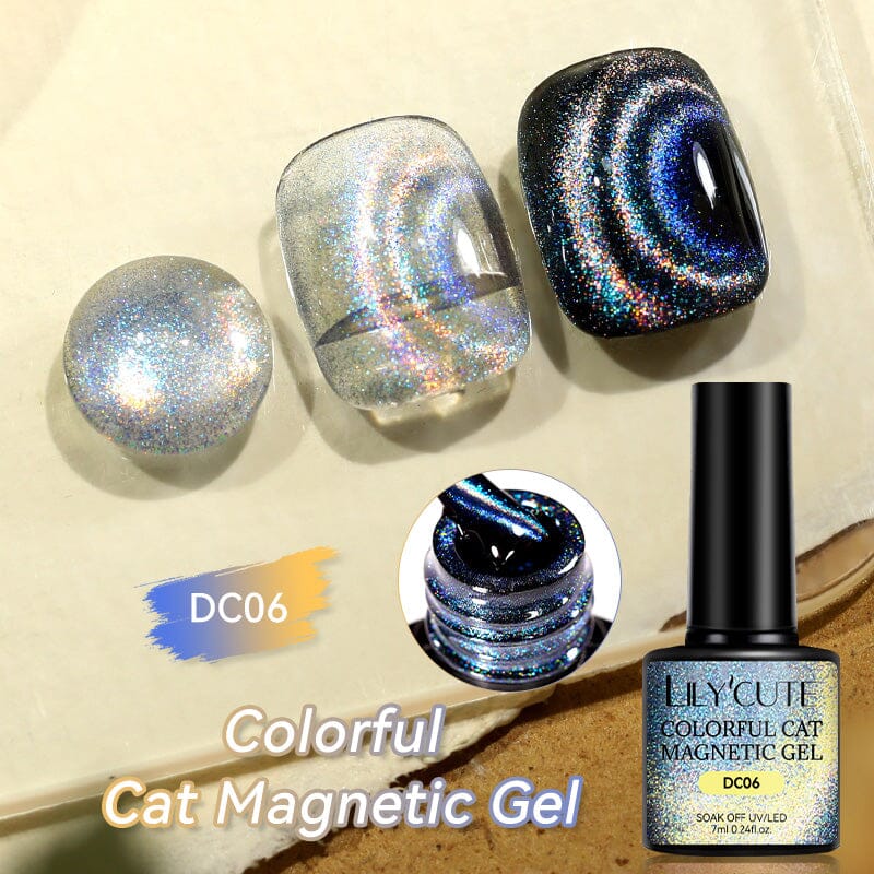 Colorful Cat Magnetic Gel DC06 7ml Gel Nail Polish LILYCUTE