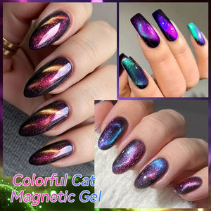 Colorful Cat Magnetic Gel DC06 7ml Gel Nail Polish LILYCUTE