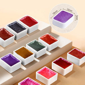 60 Colors Pearl Watercolor Pigment Nail Art No Brand
